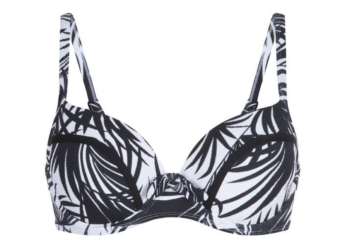 Plage de LingaDore Eivi noir/blanc haut de bikini préformé Plage de LingaDore Eivi noir/blanc haut de bikini préformé