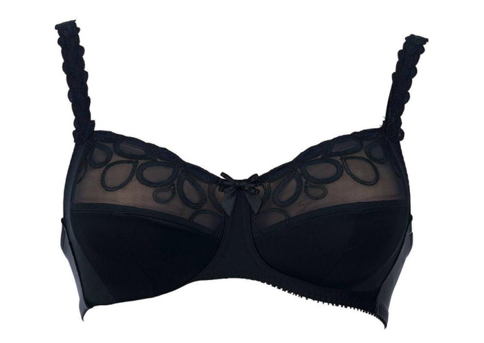 Rosa Faia Lupina noir soutien-gorge sans armatures en dentelle Rosa Faia Lupina noir soutien-gorge sans armatures en dentelle