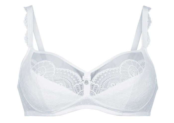 Rosa Faia Selma blanc soutien-gorge sans armatures en dentelle Rosa Faia Selma blanc soutien-gorge sans armatures en dentelle