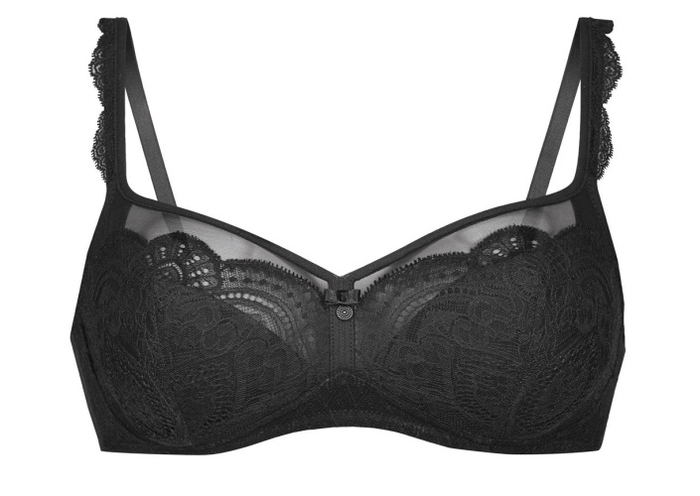 Rosa Faia Selma noir soutien-gorge sans armatures en dentelle Rosa Faia Selma noir soutien-gorge sans armatures en dentelle