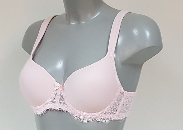 Elbrina Embroid bébé rose soutien-gorge rembourré Elbrina Embroid bébé rose soutien-gorge rembourré
