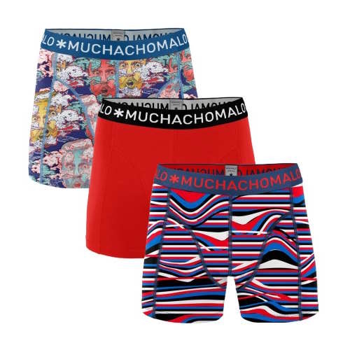 Muchachomalo Head in the Clouds rouge/print boxer