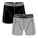 Muchachomalo Solid  noir/gris boxer