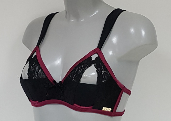 DDO Special F4P noir/rouge soutien-gorge sans forme DDO Special F4P noir/rouge soutien-gorge sans forme