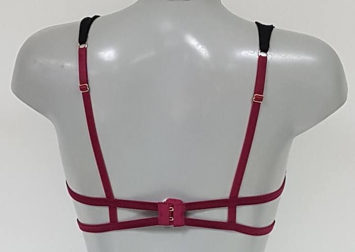 DDO Special F4P noir/rouge soutien-gorge sans forme DDO Special F4P noir/rouge soutien-gorge sans forme