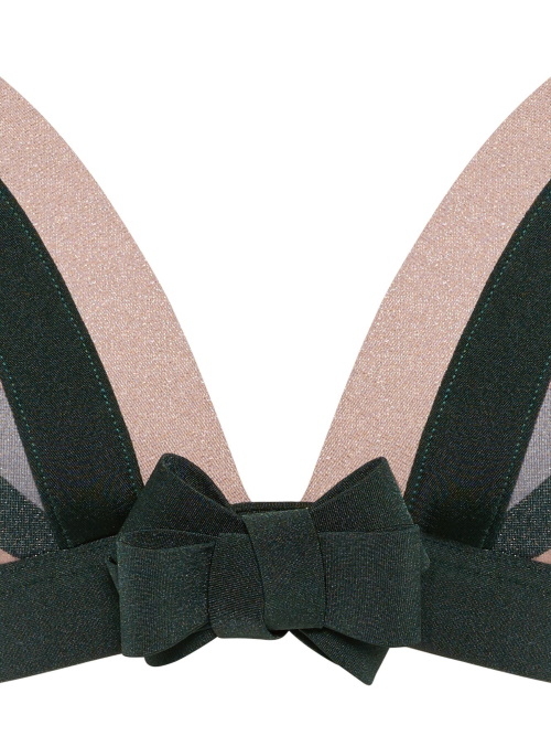 Marlies Dekkers Courage vert/print soutien-gorge sans armatures en dentelle Marlies Dekkers Courage vert/print soutien-gorge sans armatures en dentelle