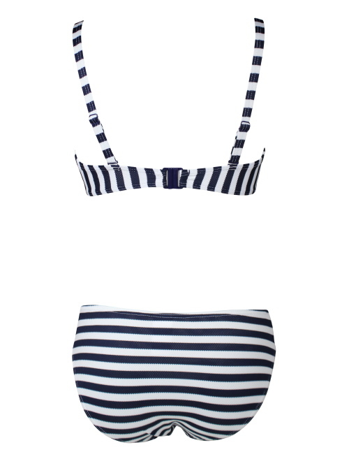 Lentiggini ALL OVER STRIPES bleu marine/blanc set Lentiggini ALL OVER STRIPES bleu marine/blanc set