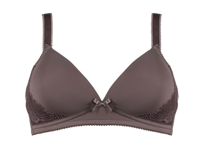 Naturana Cloé taupe soutien-gorge sans armatures en dentelle Naturana Cloé taupe soutien-gorge sans armatures en dentelle
