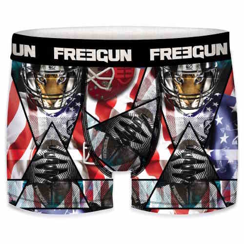 Freegun USA SPORTS noir/multicolore sport boxer Freegun USA SPORTS noir/multicolore sport boxer