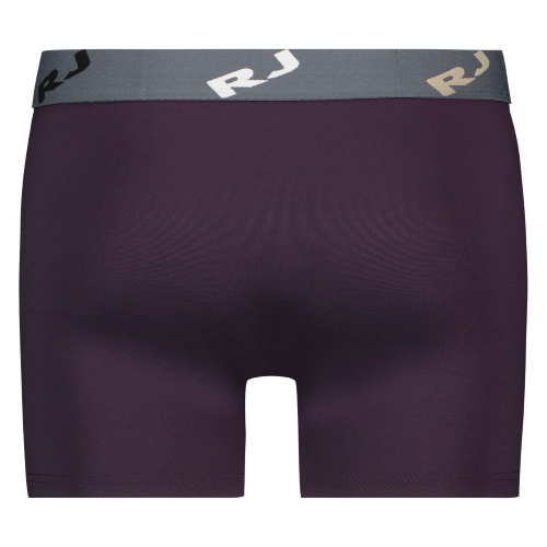 RJ Bodywear Hommes Pure Color  aubergine sport boxer RJ Bodywear Hommes Pure Color  aubergine sport boxer