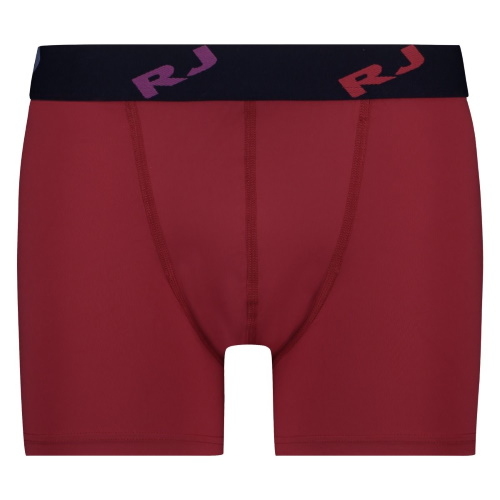 RJ Bodywear Hommes Pure Color  rouge foncé micro boxer
