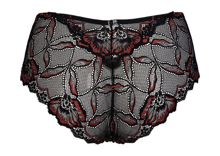 After Eden D-Cup & Up Anna noir/orange shortie After Eden D-Cup & Up Anna noir/orange shortie