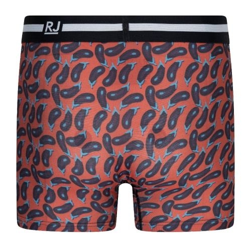 RJ Bodywear Hommes Pure Color  aubergine sport boxer RJ Bodywear Hommes Pure Color  aubergine sport boxer