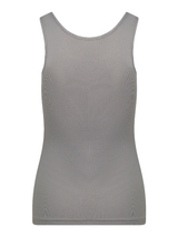 RJ Bodywear Pure Color gris chemise pour femmes