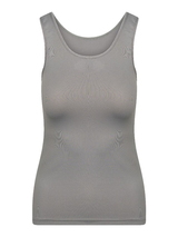 RJ Bodywear Pure Color gris chemise pour femmes
