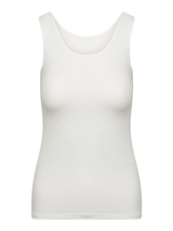 RJ Bodywear Pure Color blanc chemise pour femmes