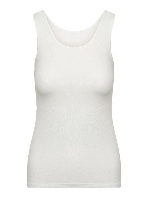 RJ Bodywear Pure Color blanc chemise pour femmes