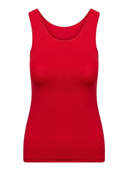 RJ Bodywear Pure Color rouge foncé chemise pour femmes