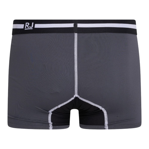 RJ Bodywear Hommes Happy Balls noir/gris sport boxer RJ Bodywear Hommes Happy Balls noir/gris sport boxer