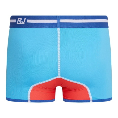 RJ Bodywear Hommes Happy Balls corail/bleu sport boxer RJ Bodywear Hommes Happy Balls corail/bleu sport boxer