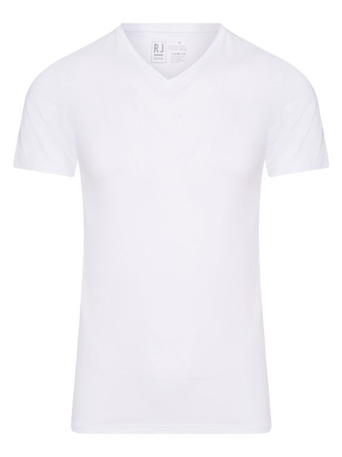 RJ Bodywear Hommes Pure Color  blanc shirt