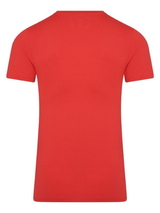 RJ Bodywear Hommes Pure Color  rouge shirt
