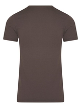 RJ Bodywear Hommes Pure Color  marron shirt