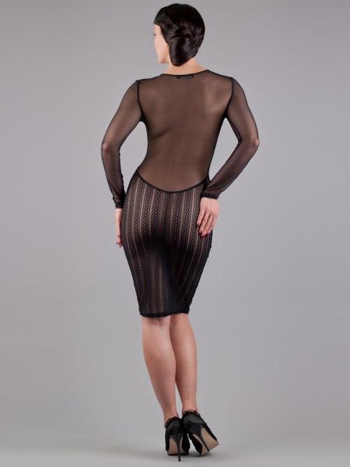 Peter Domenie Kaotic 486-B noir robe Peter Domenie Kaotic 486-B noir robe