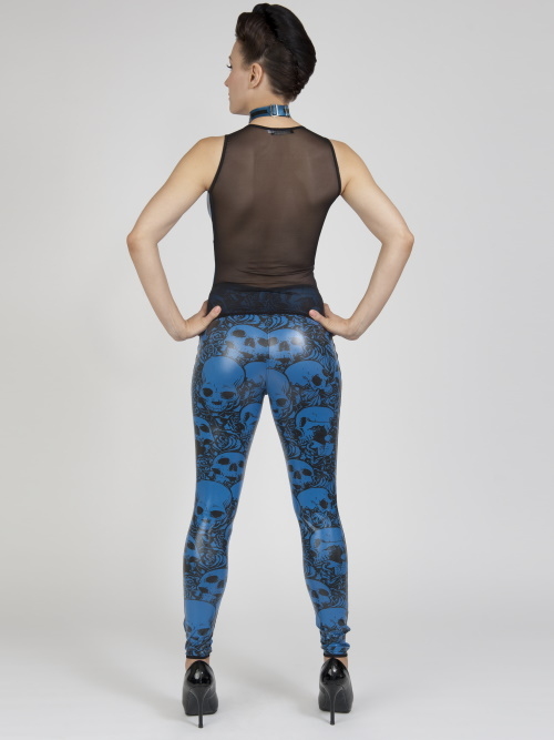 Peter Domenie Émeute 336 bleu legging Peter Domenie Émeute 336 bleu legging