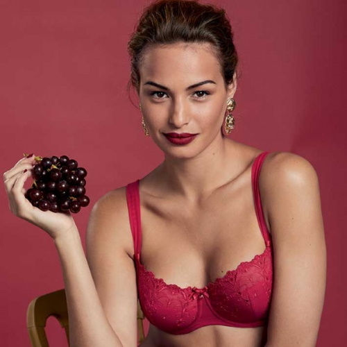 Rosa Faia Edelweiss rouge soutien-gorge sans forme Rosa Faia Edelweiss rouge soutien-gorge sans forme