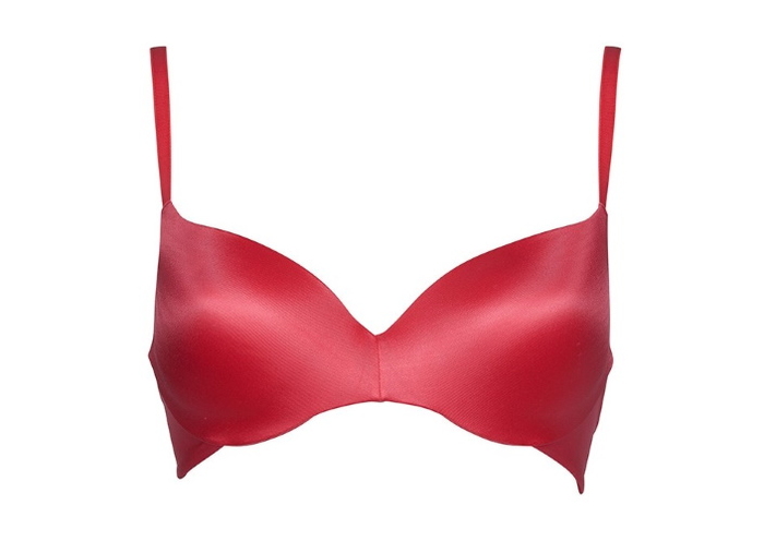 Mon Basic par After Eden Silky rouge soutien-gorge rembourré Mon Basic par After Eden Silky rouge soutien-gorge rembourré