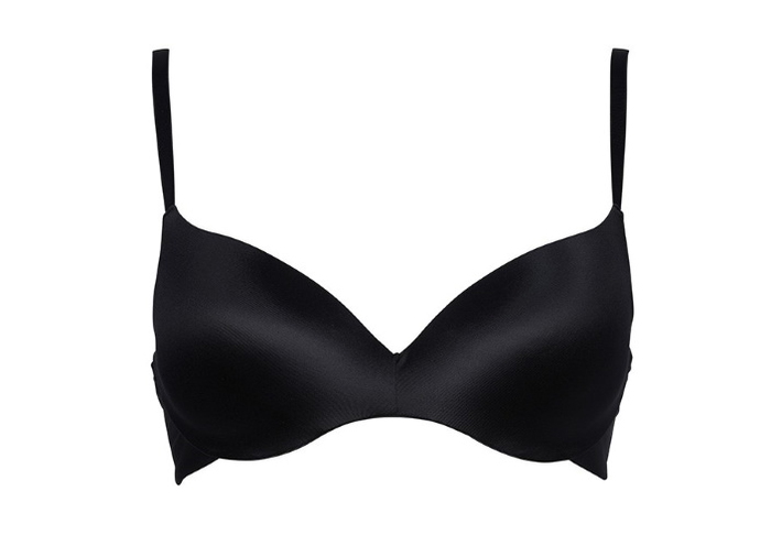 Mon Basic par After Eden Silky noir soutien-gorge rembourré Mon Basic par After Eden Silky noir soutien-gorge rembourré