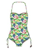 Lingadore Beach Wild Flower lime maillot de bain