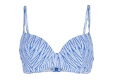 Lingadore Beach Shade Of Blue blanc/bleu haut de bikini préformé