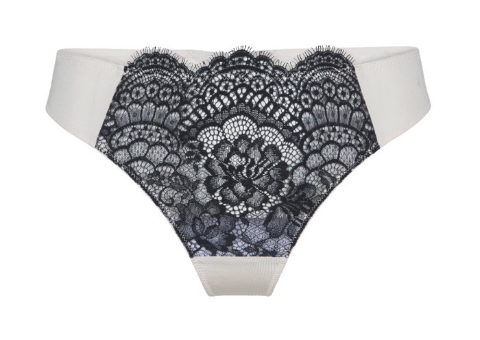 LingaDore Powder Black poudre/noir culotte string LingaDore Powder Black poudre/noir culotte string