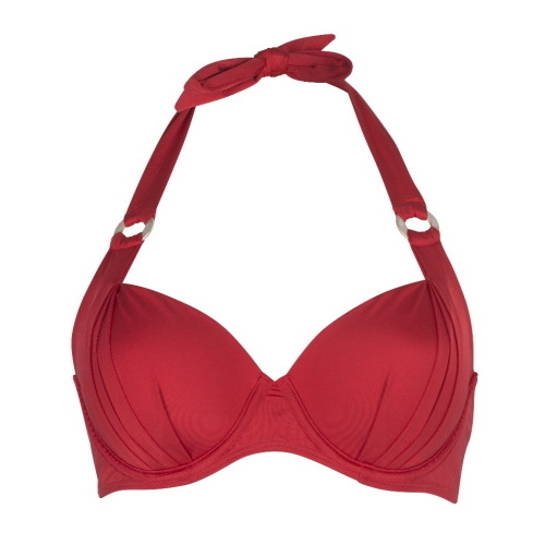 Lingadore Beach Red Fire rouge haut de bikini préformé