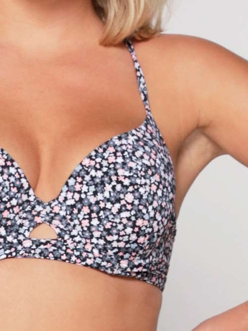 Plage de LingaDore Petite Flower multicolore/print haut de bikini préformé Plage de LingaDore Petite Flower multicolore/print haut de bikini préformé
