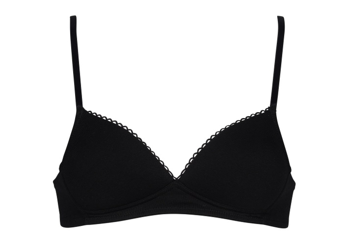 Mon Basic par After Eden Comfy blanc/noir soutien-gorge sans armatures en dentelle Mon Basic par After Eden Comfy blanc/noir soutien-gorge sans armatures en dentelle