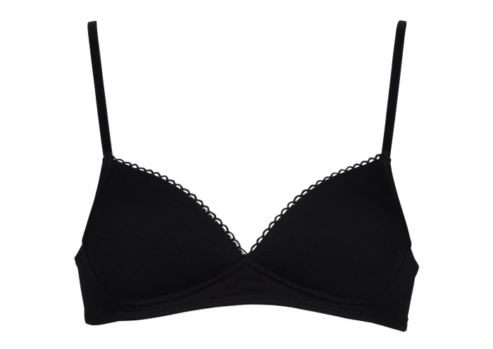 Mon Basic par After Eden Comfy noir/poudre soutien-gorge sans armatures en dentelle Mon Basic par After Eden Comfy noir/poudre soutien-gorge sans armatures en dentelle