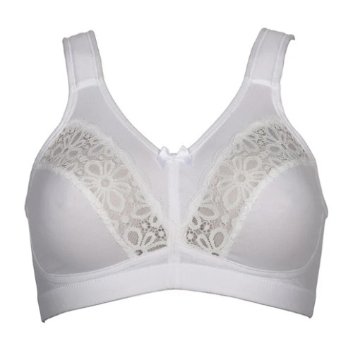 Elbrina Liv blanc soutien-gorge sans armatures en dentelle Elbrina Liv blanc soutien-gorge sans armatures en dentelle