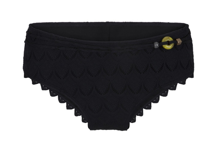 Plage de LingaDore Black & White noir slip de bikini Plage de LingaDore Black & White noir slip de bikini