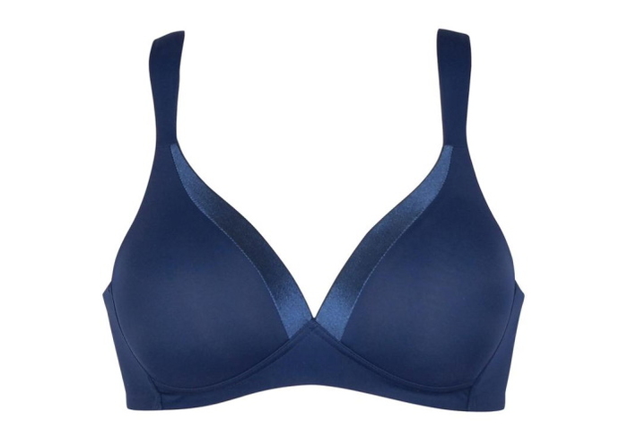 Naturana Everyday bleu marine soutien-gorge sans armatures en dentelle Naturana Everyday bleu marine soutien-gorge sans armatures en dentelle