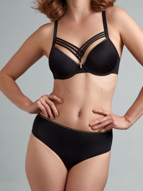 Marlies Dekkers Dame de Paris noir/or culotte string Marlies Dekkers Dame de Paris noir/or culotte string
