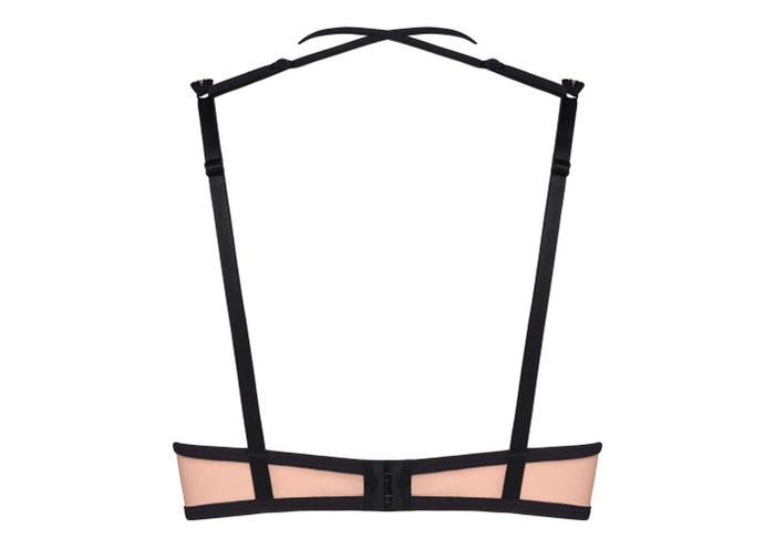 Marlies Dekkers Meringue rose/noir soutien-gorge push up Marlies Dekkers Meringue rose/noir soutien-gorge push up