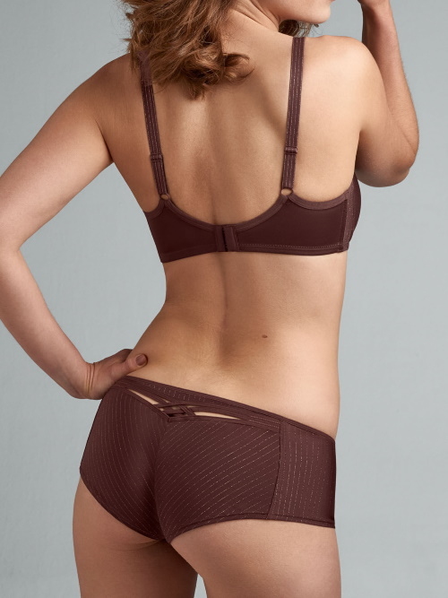 Marlies Dekkers Dame de Paris marron/print shortie Marlies Dekkers Dame de Paris marron/print shortie