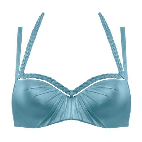Maillots de bain Marlies Dekkers Holi Glamour aqua haut de bikini préformé Maillots de bain Marlies Dekkers Holi Glamour aqua haut de bikini préformé