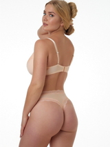 After Eden D-Cup & Up Feyenna pêche culotte string