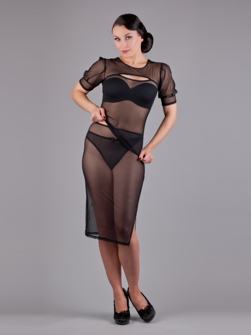 Peter Domenie 499-E Fire noir jupe Peter Domenie 499-E Fire noir jupe