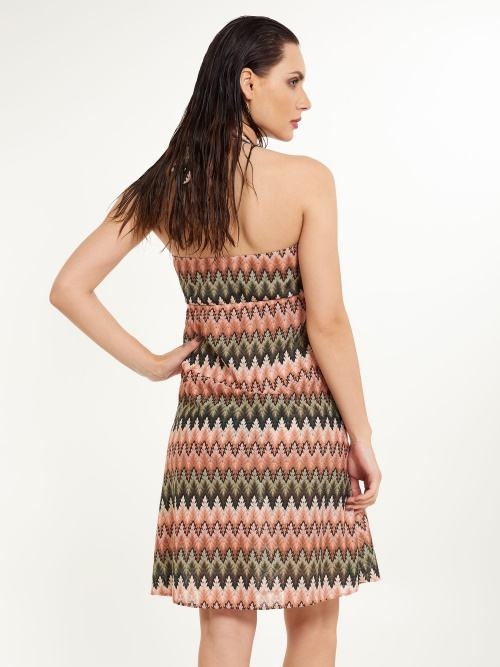 Plage de LingaDore Neva vert/rose robe de plage Plage de LingaDore Neva vert/rose robe de plage