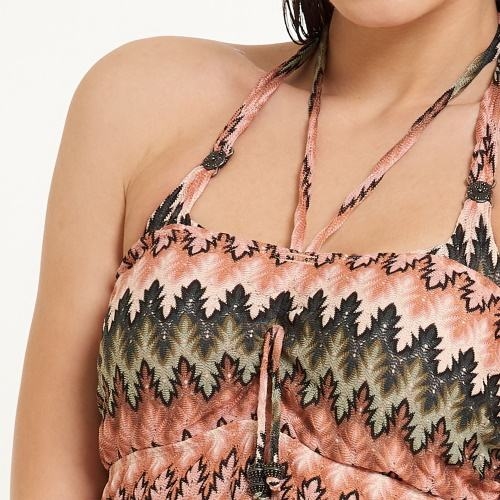 Plage de LingaDore Neva vert/rose robe de plage Plage de LingaDore Neva vert/rose robe de plage